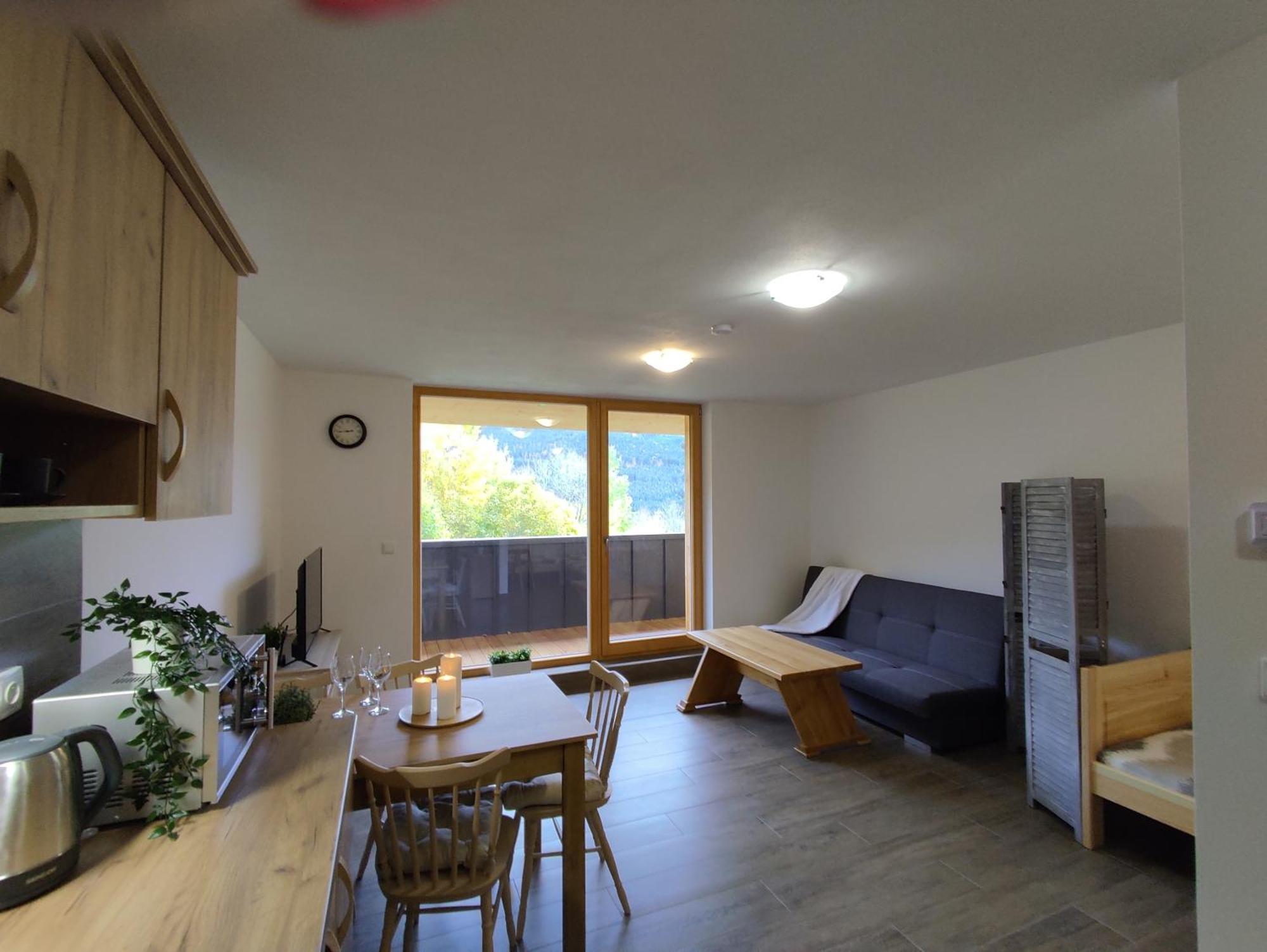Hojsova Straz Brcalnik Apartman Hannzi Železná Ruda Esterno foto