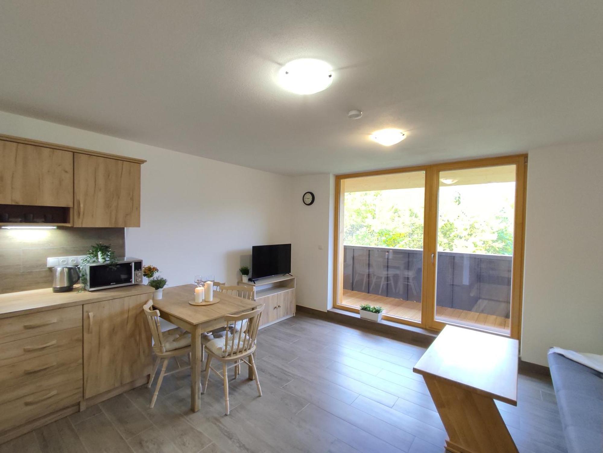 Hojsova Straz Brcalnik Apartman Hannzi Železná Ruda Esterno foto